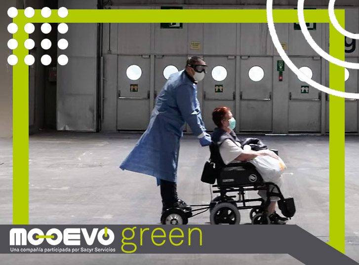 movilidad electrica en hospitales mooevo sacyr green