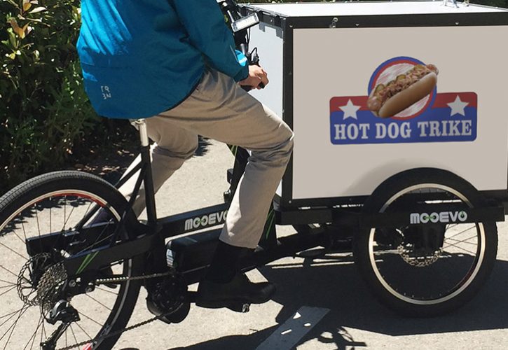 Bicicletas eléctricas de carga para mejorar el reparto urbano