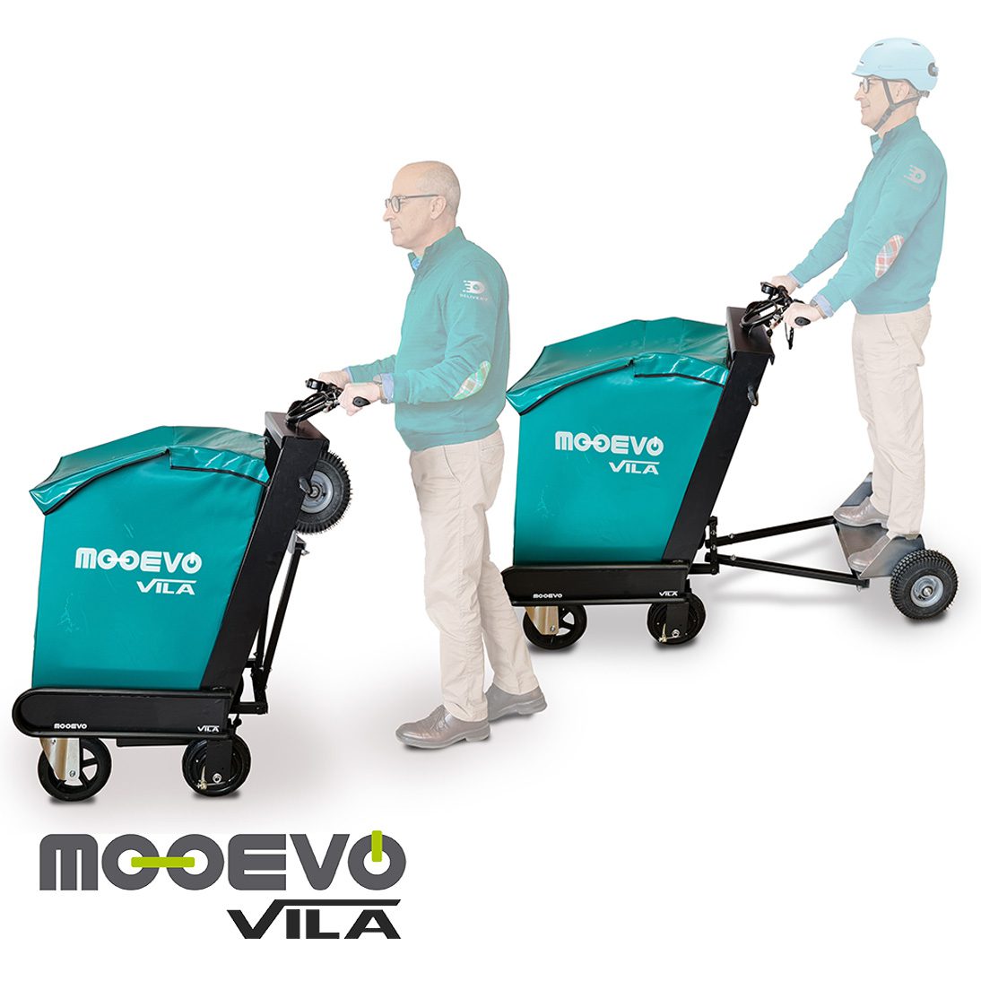 Carro electrico delivery dual MOOEVO Green VILA