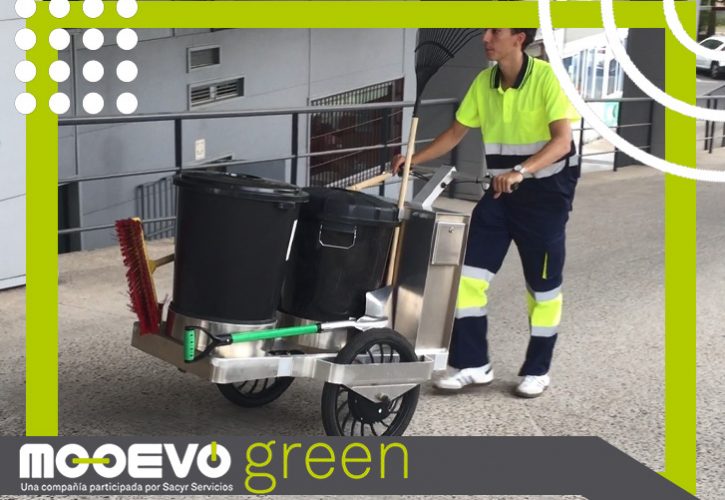Servicios eléctricos sostenibles para limpieza de calles y espacios públicos