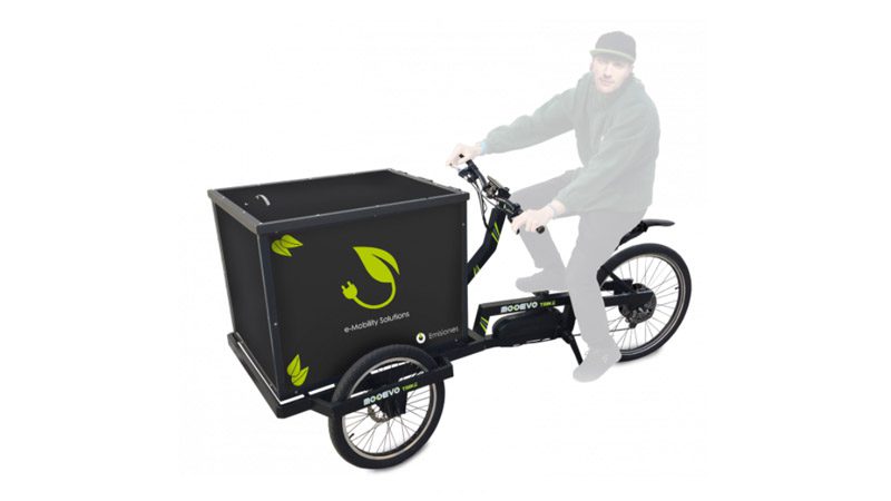 oscilating cargo bike